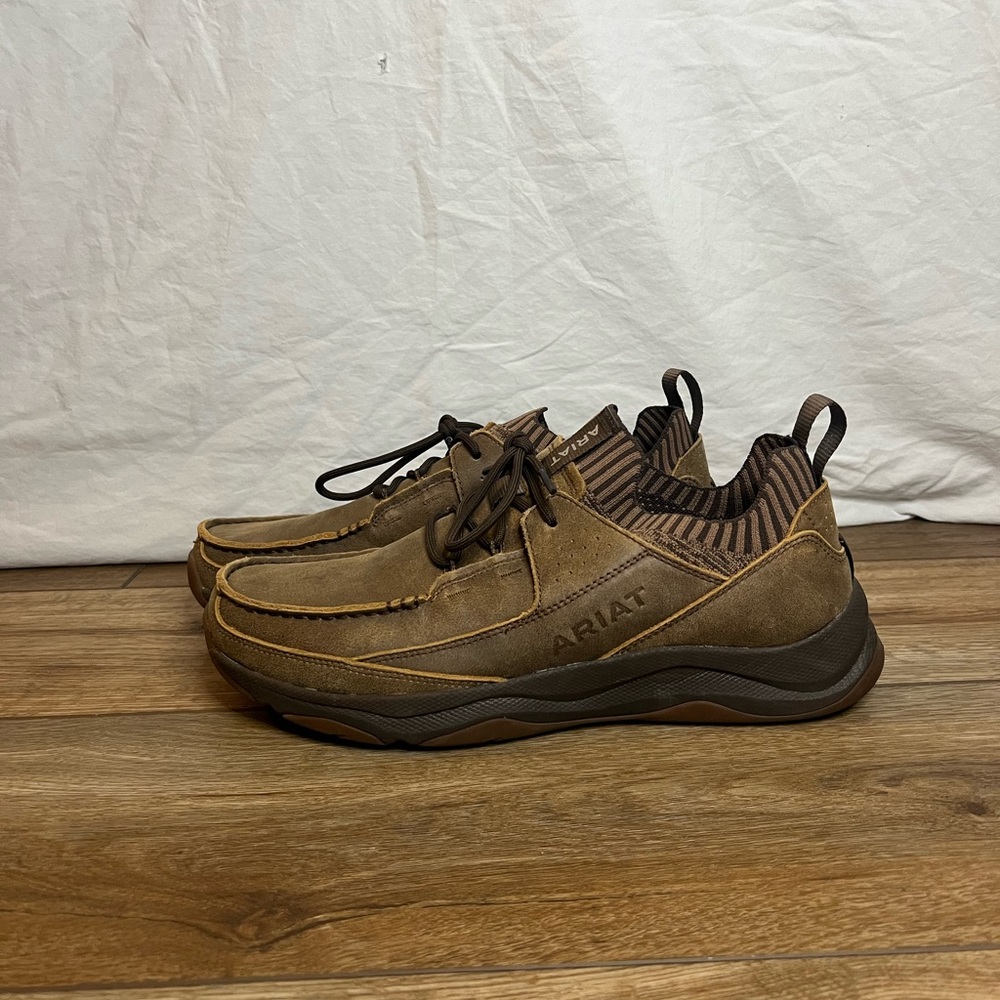 Ariat Men's Tan and Brown Sneakers